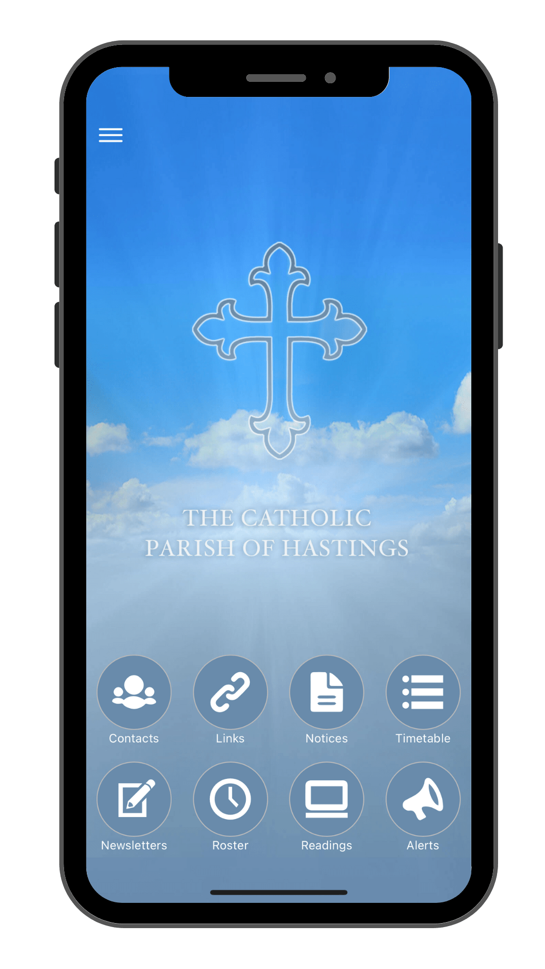 Catholic Parish Hastings church app
