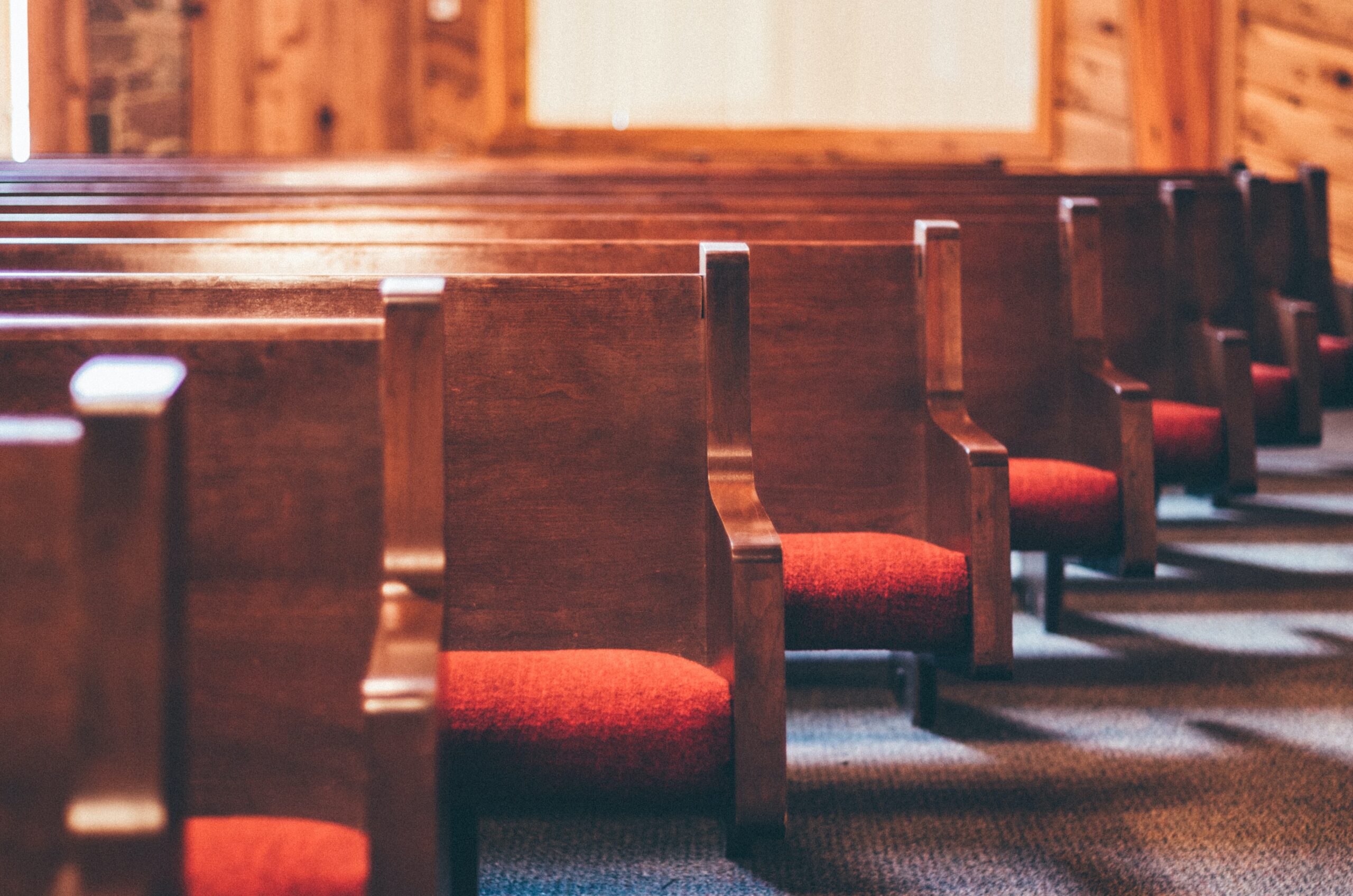 chairs in a church